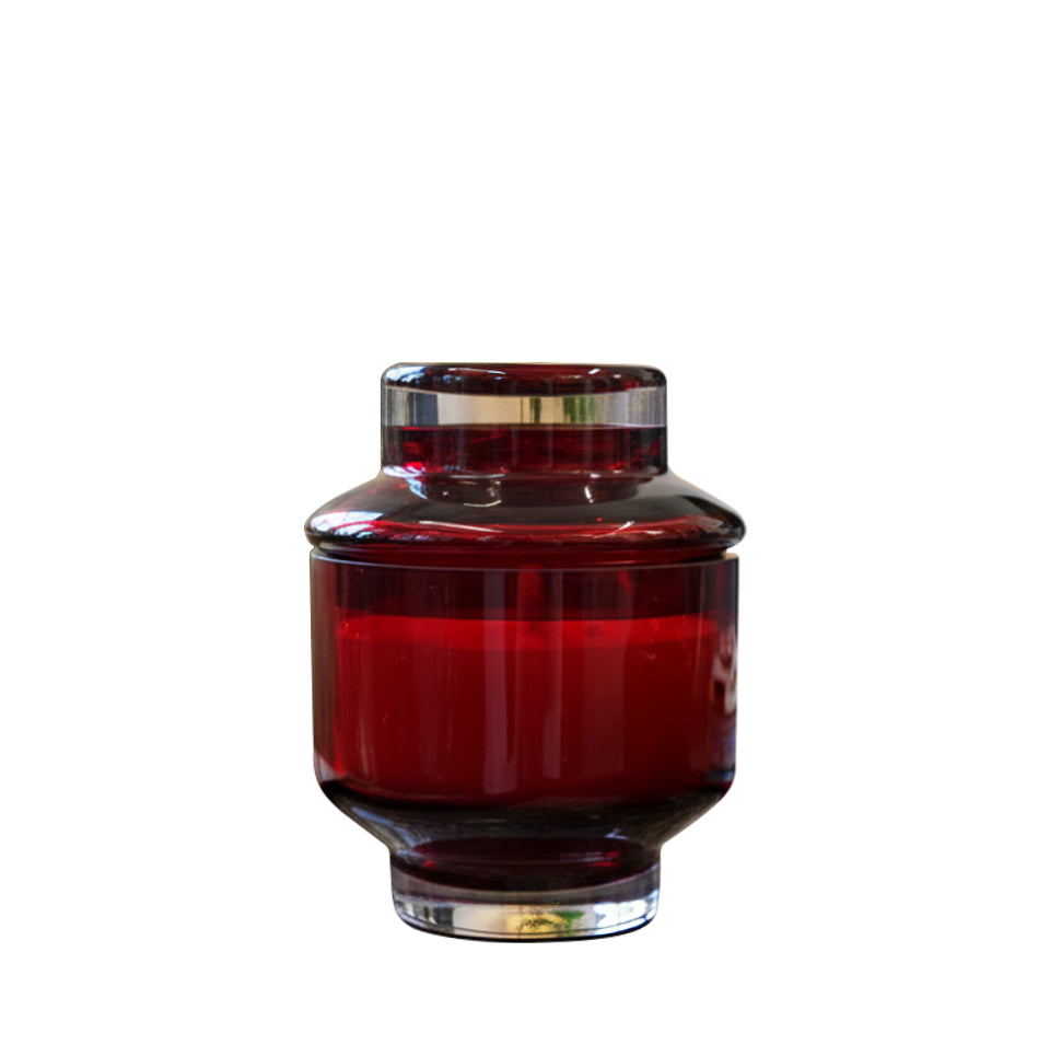 Cam Kapaklı Dekoratif Mum – Lüks Ev Aksesuarı