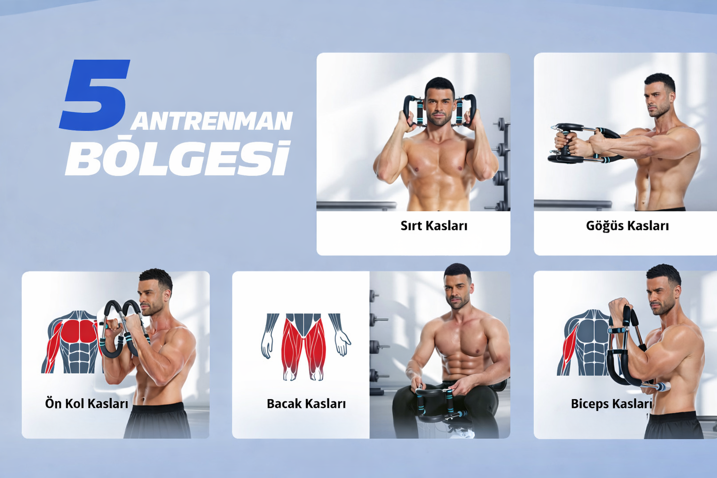 Ayarlanabilir Üst Vücut & Göğüs Egzersiz Aleti