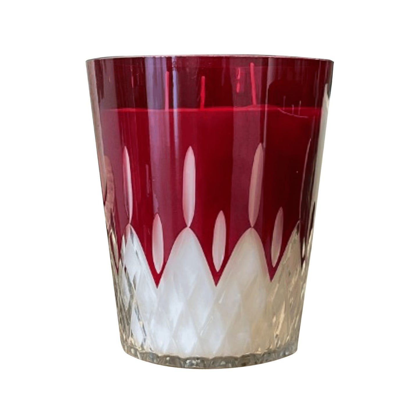 Kesme Cam Dekoratif Mum – Lüks Ev Aksesuarı