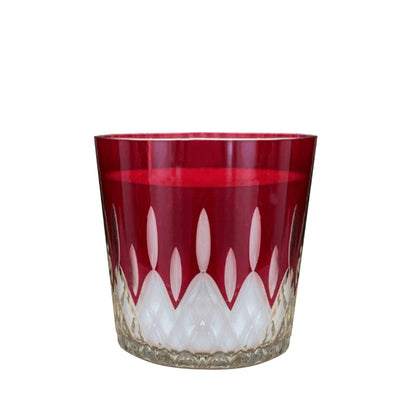 Kesme Cam Dekoratif Mum – Lüks Ev Aksesuarı