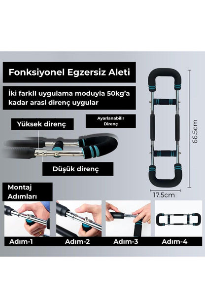 Ayarlanabilir Üst Vücut & Göğüs Egzersiz Aleti